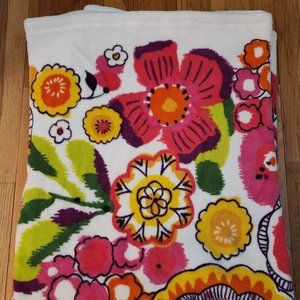 EUC Rare Vera Bradley Throw Blanket in Clementine
